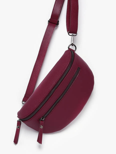 Heuptasje Caviar Leder Milano Violet caviar CA23111 ander zicht 2